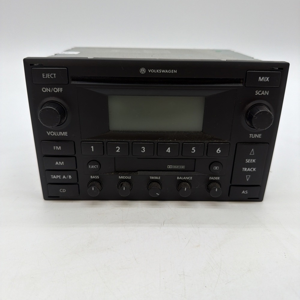 Genuine Volkswagen Car Radio 6-disc 2001-2009 Jetta Passat Golf 3B7035180